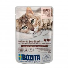 BOZITA Indoor & Sterilised Chicken & Turkey...