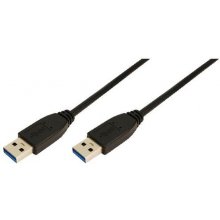 LOGILINK 2m USB A - USB A 3.0 M/M USB cable...