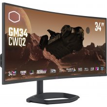 Cooler Master GM34-CWQ2, LED monitor - 34 -...