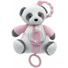 TULILO Panda music box pink 18 cm