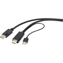 Renkforce RF-4600634 video cable adapter 1 m...