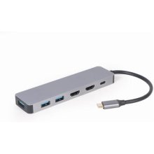 Gembird A-CM-COMBO3-03 interface hub USB 3.2...