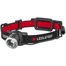 Ledlenser H8R Black, Red Headband flashlight...