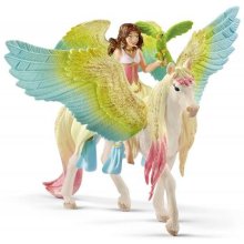 SCHLEICH Fairy Surah with glitter Pegasus