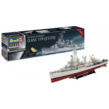 Revell Plastic model Ship German Destroyer...