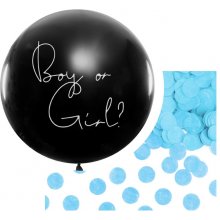 PartyDeco õhupall, 1 m / Boy or Girl?...