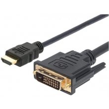 TECHly HDMI zu DVI-D Kabel 1m schwarz