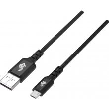 Cable USB0-Micro USB 2m silicone black Quick...