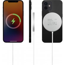 Deltaco Wireless charger with magnetic snap...