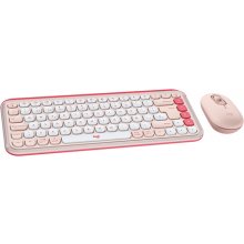 LOGITECH POP ICON COMBO MOUSE AND KB ROSE -...