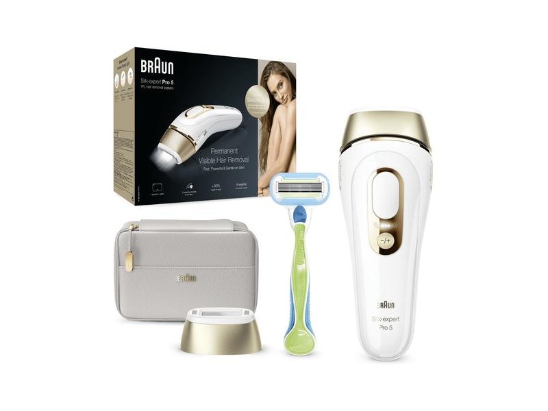 Braun Silk-expert Pro 5 PL5014 IPL with 2 extras: Venus razor and