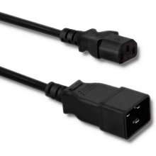 Qoltec 53991 power cable Black 1.2 m C20...