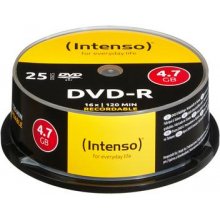 Intenso DVD-R 4.7GB, 16x 25 pc(s)