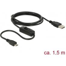 DELOCK USB Kabel micro B -> A St/St 1.50m...