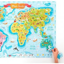 World map puzzle 300 elements
