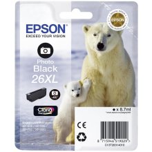 Tooner EPSON Patrone 26 photo black XL T2631