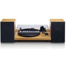 Lenco Vinyl record player with 2 external...
