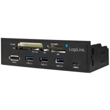 Кард-ридер LogiLink USB HUB 3.0 mit 6-fach...