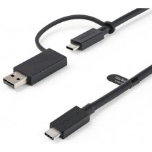 StarTech.com USB-C CABLE WITH USB-A ADAPTER...