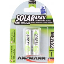 Ansmann Mignon Solar NiMh battery 2xAA 800mA