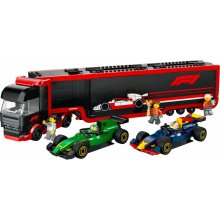 LEGO Bricks City 60445 F1 Truck with RB20 &...