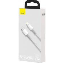 BASEUS CATLGD-02 lightning cable 1 m White