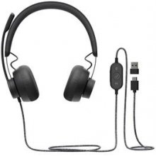 Logitech Headset Zone Wired UC graphite