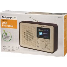 Радио DENVER DAB-60DW DAB bærbar radio Beige...