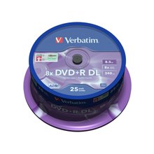 Toorikud Verbatim DVD+R Double Layer 8x Matt...