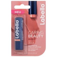 Labello Caring Beauty Nude 4.8g - Lip Balm...