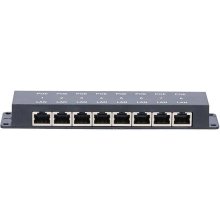 Extralink PoE Injector 8 Port 8x 100Mb/s...