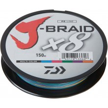 Daiwa J-Braid X8 0.13mm 150m multi color