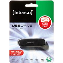 Флешка Intenso Speed Line 64GB USB Stick 3.2...