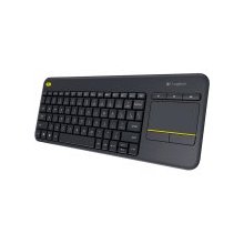 LOGITECH K400 Plus Wireless Touch Keyboard -...