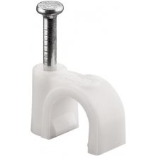 Goobay Cable Clip 7 mm, white