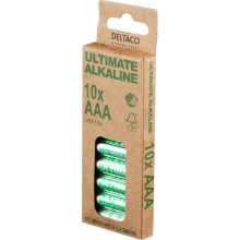 DELTACO Ultimate Alkaline AAA Single-use...