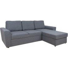 Home4you Corner sofa bed INGMAR grey