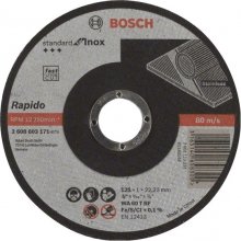 Bosch cutting disk INOX Rapido straight...