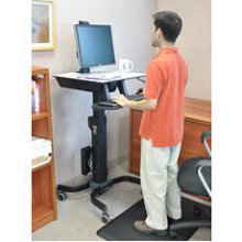 Ergotron WorkFit-C, Single HD Sit-Stand...