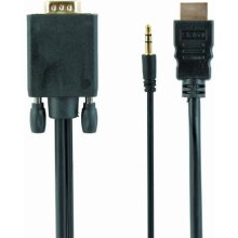 Gembird A-HDMI-VGA-03-10 video cable adapter...
