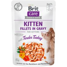 Brit Care Fillets in Gravy Turkey wet kitten...