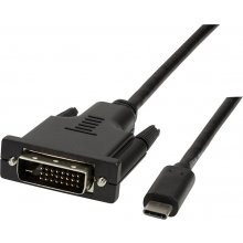 LOGILINK USB-C to DVI cable 3m