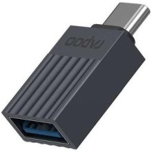 Rapoo USB-C Adapter grey USB-C to USB-A