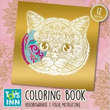 Stnux Coloring page Metallic gold silver