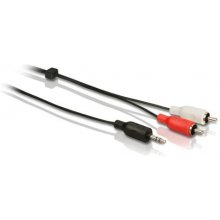 Philips 1,5 m Stereo Y Cable (3,5 mm M - 2...