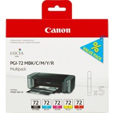 Тонер Canon PGI-72 MBK/C/M/Y/R 5 Ink...