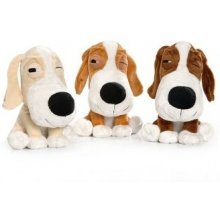 Record Stuffed dog toy LAZY 20cm, assorted