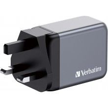 Verbatim GNC-65 GaN Charger 3 Port 65W USB...