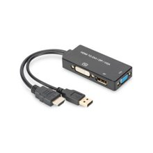 Digitus HDMI-Konverterkabel HDMI->...