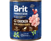 Brit Premium - Dog - Chicken & Hearts - 800g